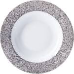 Ćmielów Design Studio Дълбока чиния Cosmopolitan Mix & Match черна рамка 22, 5 см (0D01490X2G151)