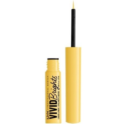 NYX Professional Makeup Vivid Brights очна линия с ярък цвят 2 ml цвят жълтa
