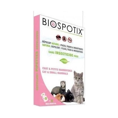 BIOGANCE BIOSPOTIX Spot-On за котки - Натурална защита срещу бълхи, кърлежи и комари