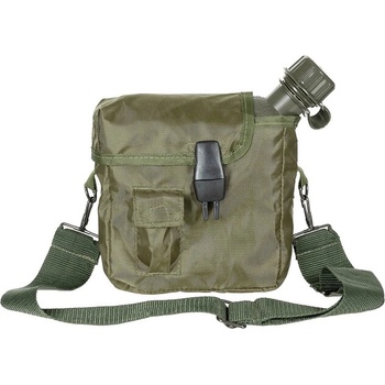 Image 1 of MFH Квадратна бутилка за полеви условия, приблизително 2l, od зелена (33239b)