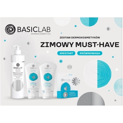 BasicLab Dermocosmetics Dermocosmetics Winter Must-have подаръчен комплект против студ и вятър