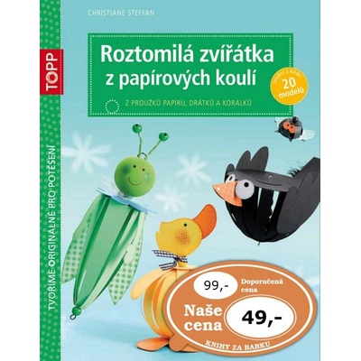 TOPP Roztomilá zvířátka z papírových koulí