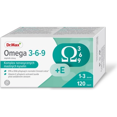 Dr. Max Omega 3-6-9 120 kapslí