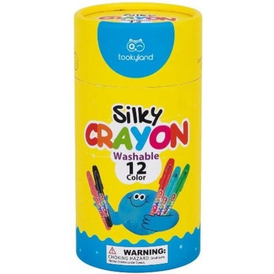 Tooky toys Пастели, 12 цвята, миещи се (lt104a)