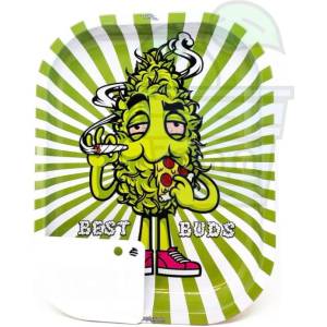  Best Buds Метална Тавичка Hungry Pizza с Магнитна Грайндер Карта (610883)