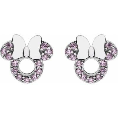 Disney strieborné náušnice Minnie Mouse ES00065RZPL-CS