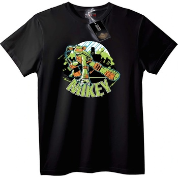 NOONEBRAND Тениска Ninja Turtles Mikey - XS, Black