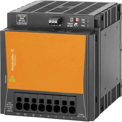 Weidmüller PRO TOP1 960W 24V 40A napájací zdroj, 24 V/DC, 40 A, 960 W