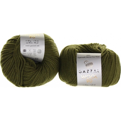 Gazzal Wool 90 3672 khaki