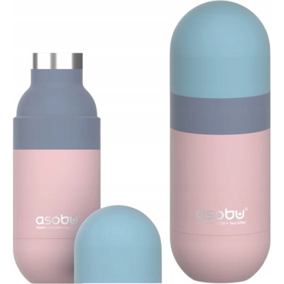 Asobu ORB cestovná termoska PASTEL PINK 420 ml