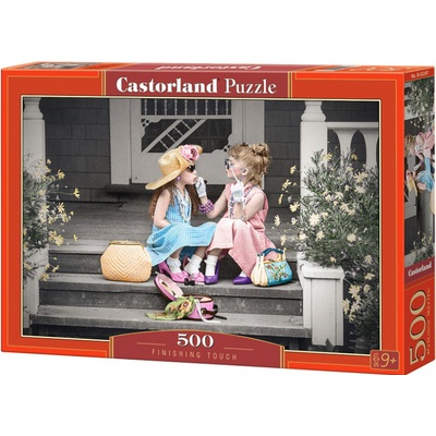 Castorland Holčičky na schodech 500 dílků