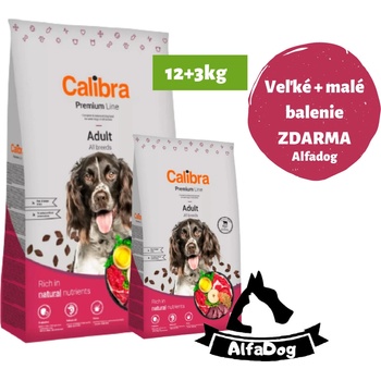 Calibra Dog Premium Line Adult Beef New 12 kg