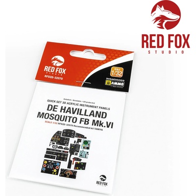 Tamiya Red Fox Studio Kft. De Havilland Mosquito FB Mk.VI for kit 1:32