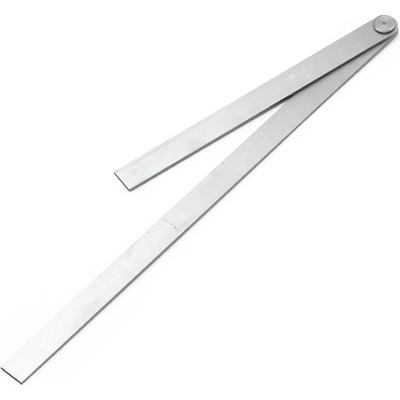 Shinwa stolársky pokosník z nerezovej ocele bez stupnice 300 mm 7548