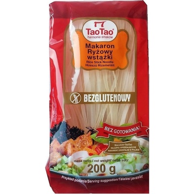 TaoTao Bezlepkové rýžové těstoviny dlouhé nudle 200 g