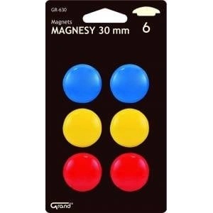 Grande Dolceria Magnet 30mm colorful 6pcs GRAND