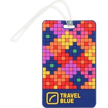 Travel Blue Puzzle Id Tag