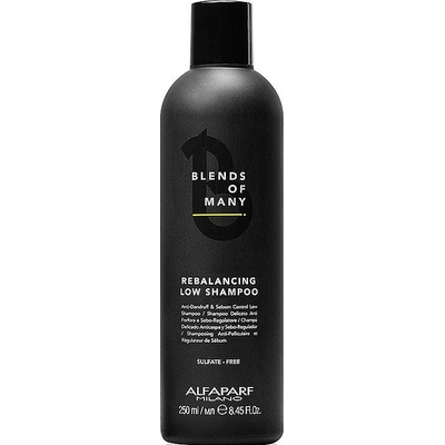 ALFAPARF Milano Балансиращ шампоан против пърхот, регулиращ омазняването Alfaparf Blends of Many Rebalancing Low Shampoo 250ml