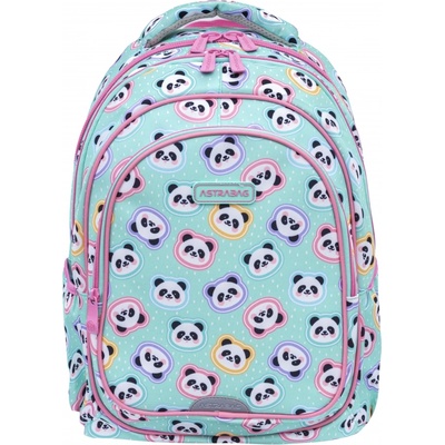 Astra Ученическа раница Astra - Пандички, С 3 ципа (AS502025011)