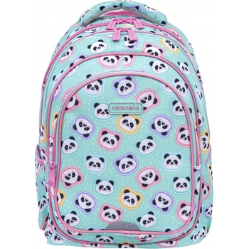 Astra Ученическа раница Astra - Пандички, С 3 ципа (AS502025011)