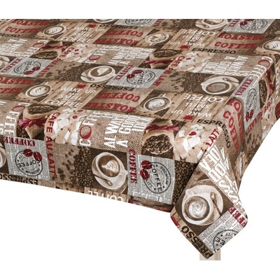 Brotex ubrus zrnková káva 120x200cm
