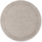 Villeroy & Boch Сив ръчно изработен кръгъл килим със смес от вълна ø 200 cm Kivi - Villeroy&Boch (106283-200)