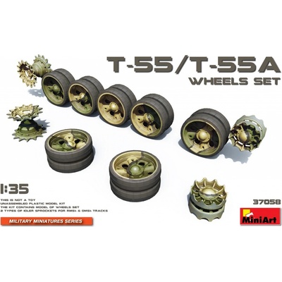 Miniart T-55/T-55A Wheels Set 1:35