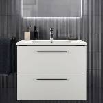 Ideal Standard i. life B стенен шкаф за монтаж на стена, матово бяло, 2 чекмеджета, 80 см (T5272DU)
