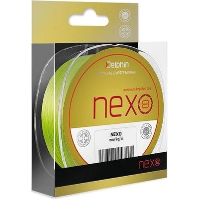 Delphin šňůra NEXO 8 fluo 130m 0,10mm 6,2kg