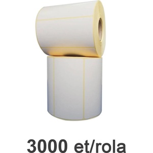 ZINTA Самозалепващи TH етикети ZINTA 100x50 mm, 3000 ет. /ролка (100X50X3000-TH)