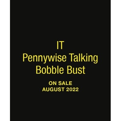 It Pennywise Talking Bobble Bust - Running Press