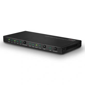 LINDY Превключвател hdmi 2.0 и аудио, 4 порта 38249 (38249)