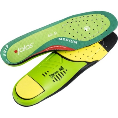 EJENDALS AB Vložky do obuvi JALAS NEUTRALIZER 8710M MEDIUM ARCH zelené