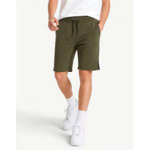 Jack&jones Jpstlogo Blocking Sweat Shorts Vg Sn Jnr Green - magazinko