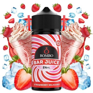 Bombo Bar Juice Strawberry Milkshake Ice 24ml/120ml