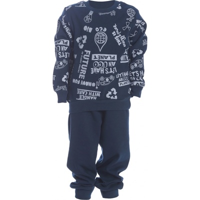 Joyce chlapecké pyžamo Eco modrá