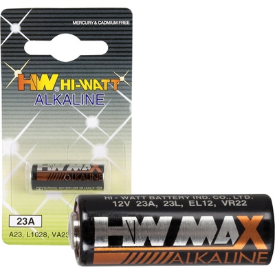 HW Hi Watt Alkaline LR23A - alkalické batérie LR23A (1ks)