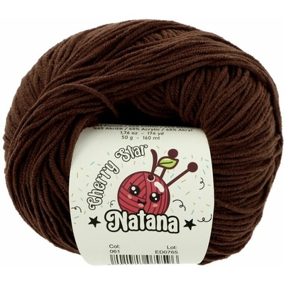 Natana Cherry Star 061 hnedá
