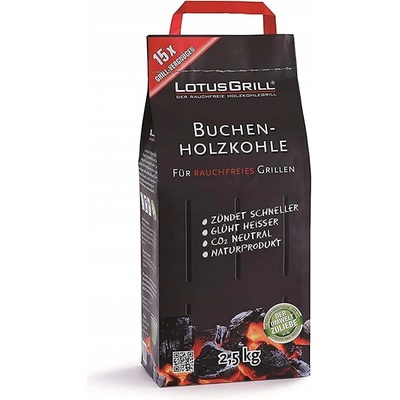 LotusGrill drevené uhlie 2,5 kg