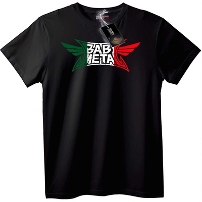 NOONEBRAND Тениска Babi Meta - 7XL, Black