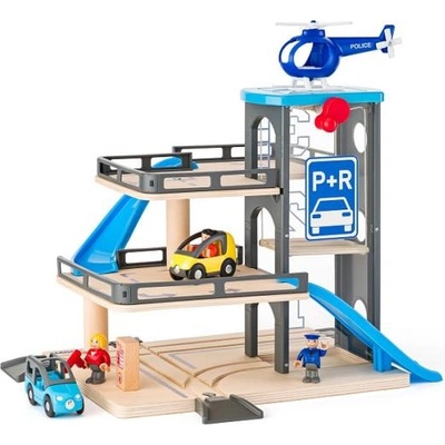 Woodyland Гараж с колички и хеликоптерна площадка