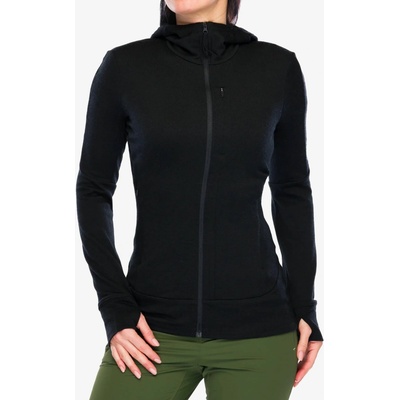 Icebreaker Merino 260 Quantum IV LS Zip Hoodie black