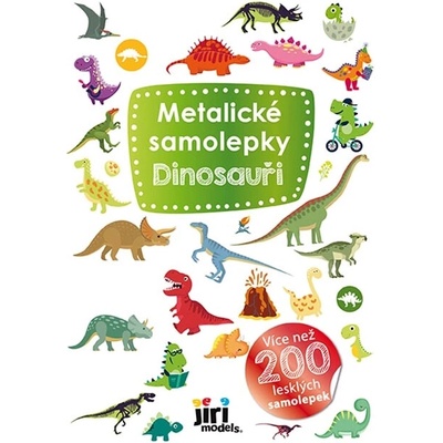 JIRI MODELS Metalické samolepky Dinosaury