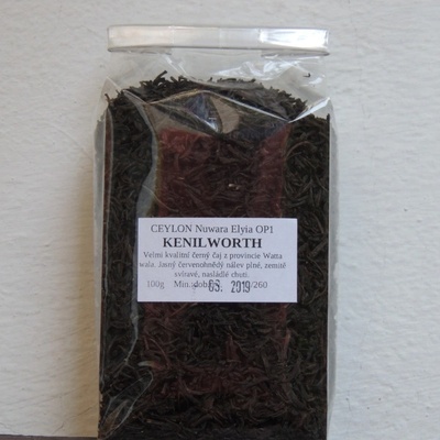 Čaj Života Ceylon Nuwara Eliya OP 1 Kenilworth 100 g