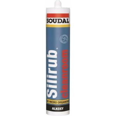 Soudal Silirub Cleanroom bílý pro čisté prostory 300 ml