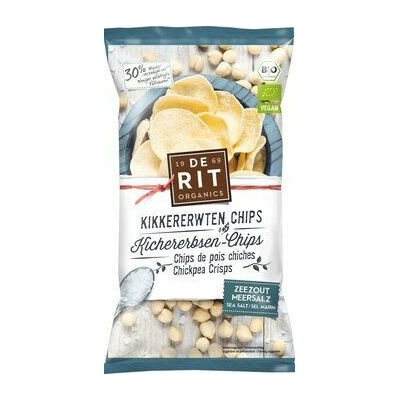 De Rit Cizrnové chipsy solené bio 75 g