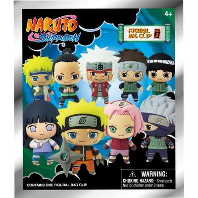 Monogram Naruto (blind Bag/random) 3d Foam Bag Clips