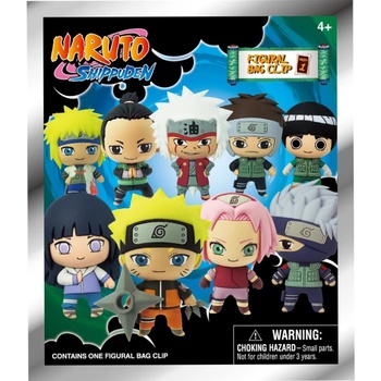 Monogram Naruto (blind Bag/random) 3d Foam Bag Clips
