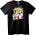 NOONEBRAND Тениска Sailor Moon и Приятели - XL, Black
