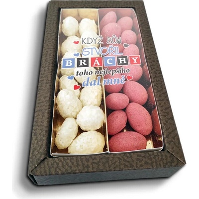 Sablio Mandle v čokoládě Když Bůh stvořil bráchy Sablio Mandle v čokoládě Když Bůh stvořil bráchy 2 x 80 g